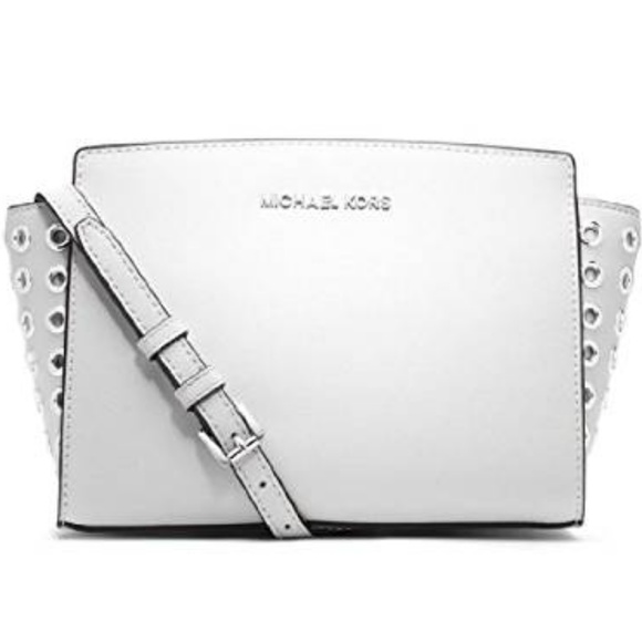 MICHAEL Michael Kors Handbags - MICHAEL Michael Kors Selma Grommet Messenger Bag